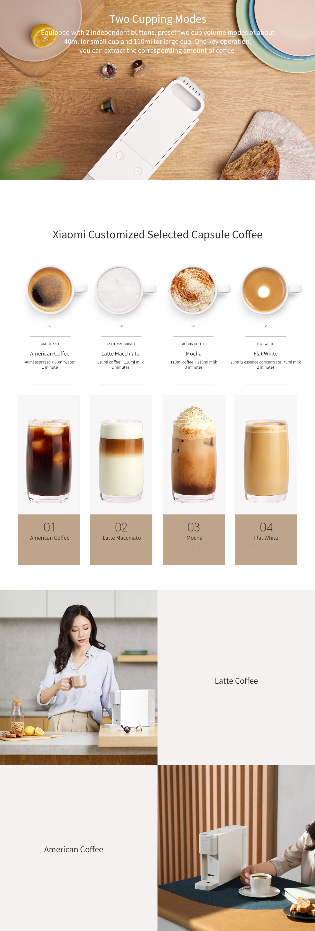 Mijia capsule coffee