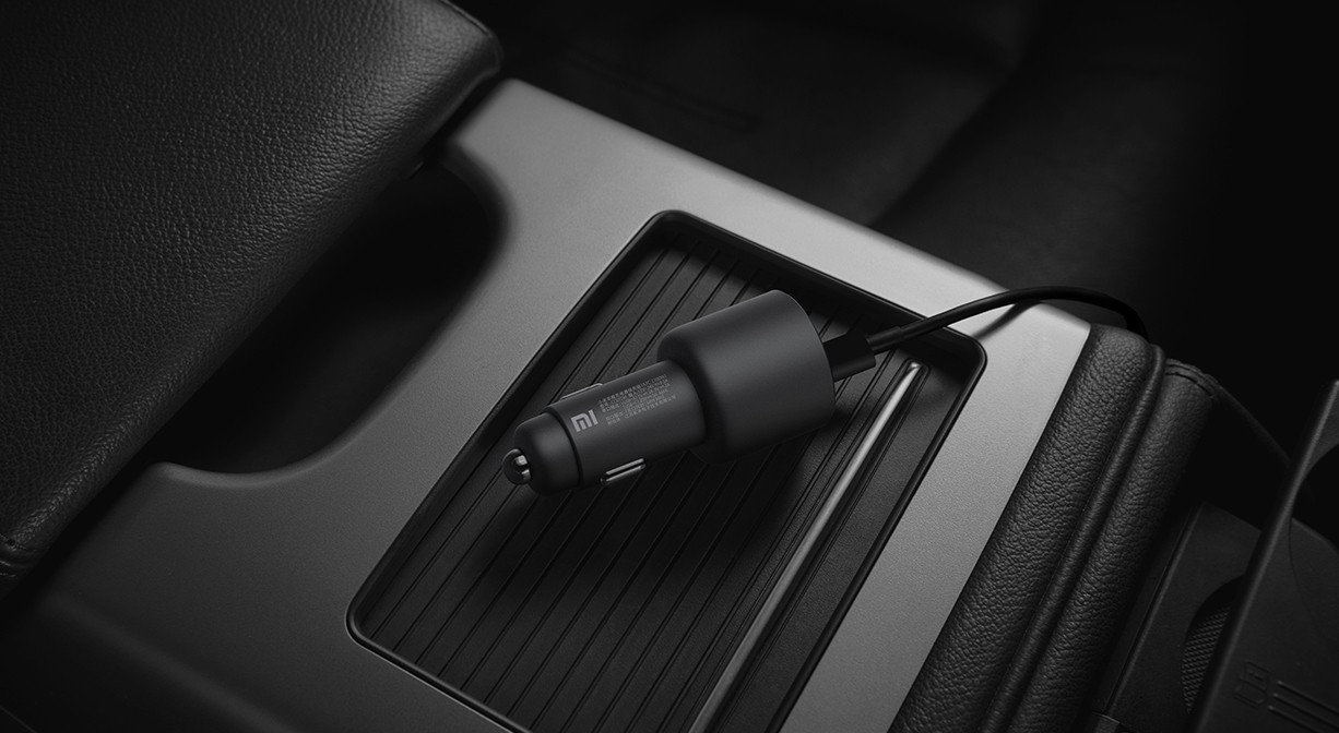 АЗУ Xiaomi Car Charger 1A1C 100W (CC07ZM), 18/67Вт, USB-A/USB-C