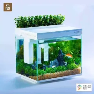 Аквариум умный Descriptive Geometry AI Smart Modular Fish Tank Exploration Edition (HF-JHYG006), 15л