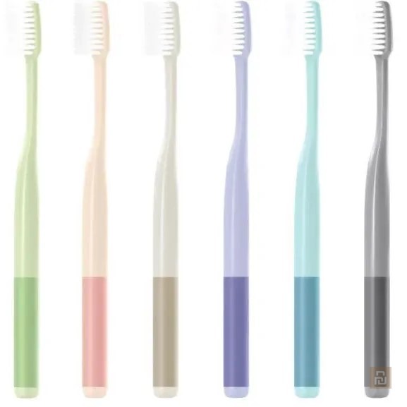 Зубная щётка Daily Elements Soft Brush, 6шт. 