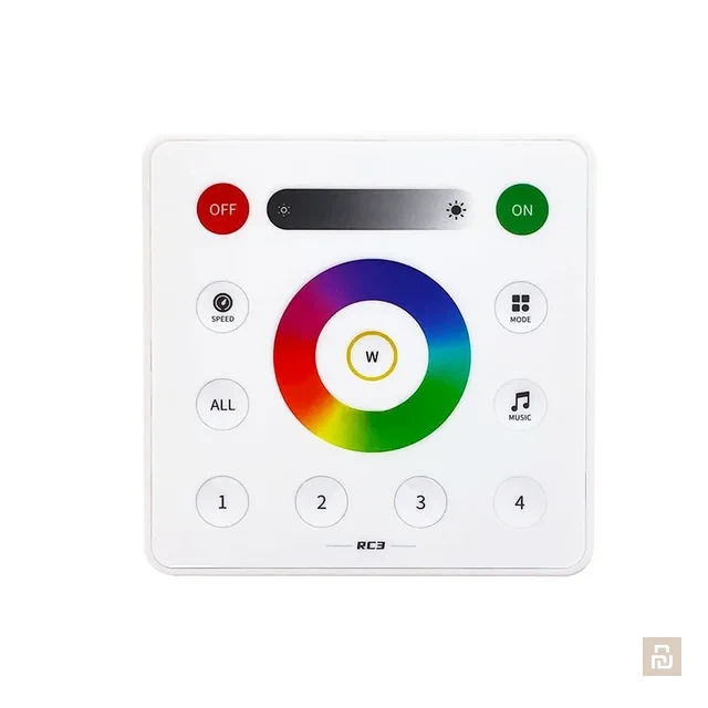 Пульт ДУ для контроллера ленты, 2.4Гц, CR2025