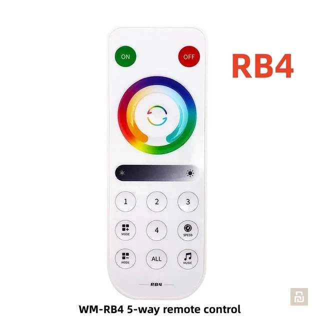 Пульт ДУ для контроллера ленты, 2.4Гц, CR2025