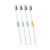 Зубная щетка Dr.Bei Pasteur toothbrush, 4 шт + футляр