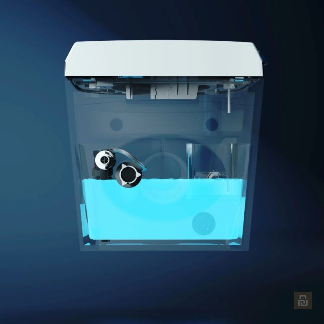 Унитаз умный настенный MEISHIDA-204, пена, НОДВ Унитаз умный настенный MEISHIDA-204, пена, НОДВ