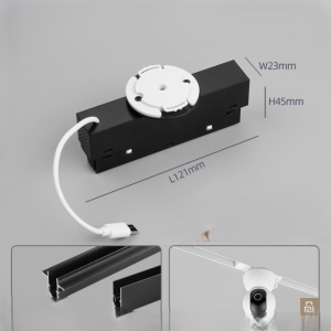 Кронштейн для камеры в магнитный трек, 48В, USB-C