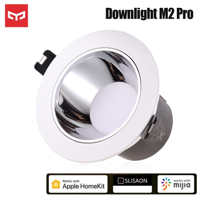 Светильник встраиваемый Yeelight Mesh Downlight M2 Pro (YLTS03YL), 8Вт/600Лм, 90мм, BLE/Mesh, SLISAON, 2700-6500K