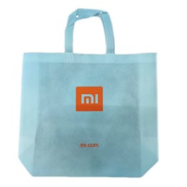 Сумка-пакет тканевый XIAOMI, двусторонняя печать (435x350мм)