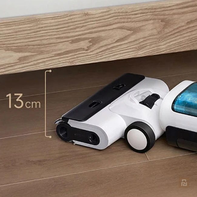 Пылесос беспроводной моющий Xiaomi Mijia Wireless Floor Scrubber 2 (C302), 4000мАч