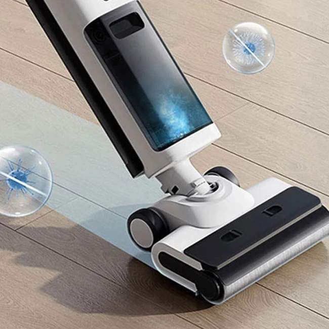 Пылесос беспроводной моющий Xiaomi Mijia Wireless Floor Scrubber 2 (C302), 4000мАч