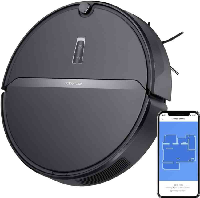 Пылесос-робот с функцией мойки Roborock Smart Sweeping E4 (E452-00), 2000Па/5200мАч