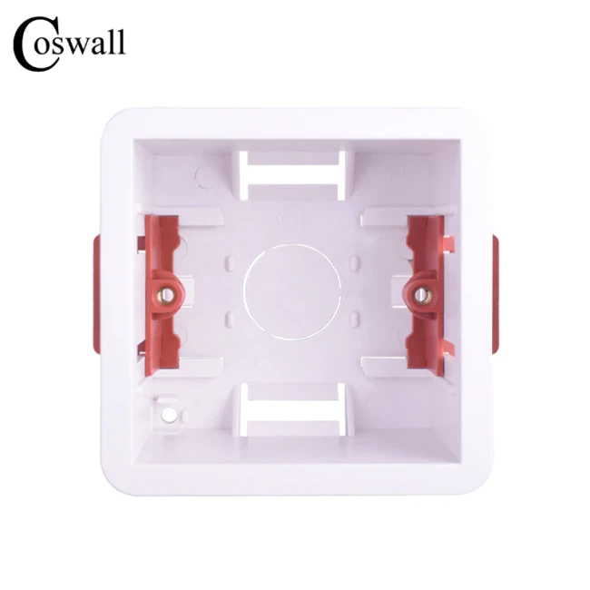 Коробка монтажная Coswall CS-86DRY-46DP (86x84x50мм) гипсокартон 7-30мм