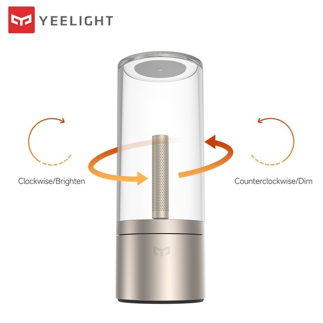 Светильник ночник Yeelight Candela Lamp (YLFW0019), 5Вт, 1800К,  USB-C/2500мАч, Новая версия