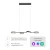Люстра Yeelight Arowana Chandelier C2103 (YLDL030) 4-6-8 плафонов, 27000-6000K, 