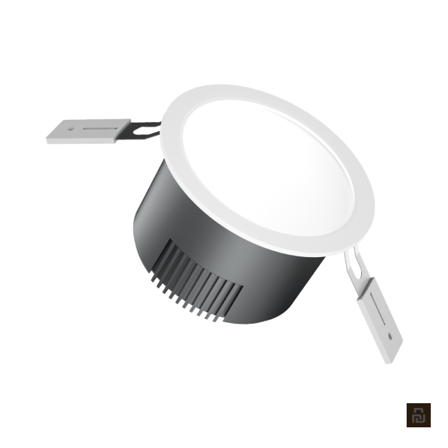 Светильник встраиваемый Linptech Human Presence (LD-6B-CW-T8R) 8Вт, Mesh 2.0, 2700-5700K