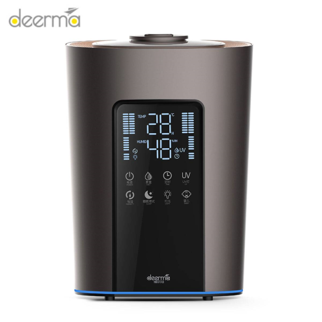 Увлажнитель воздуха Deerma Smart Central Control Humidifier (F850S), 25Вт, 30кв.м, 5л, 300мл/ч, ультразвуковой, гигростат, ароматизация