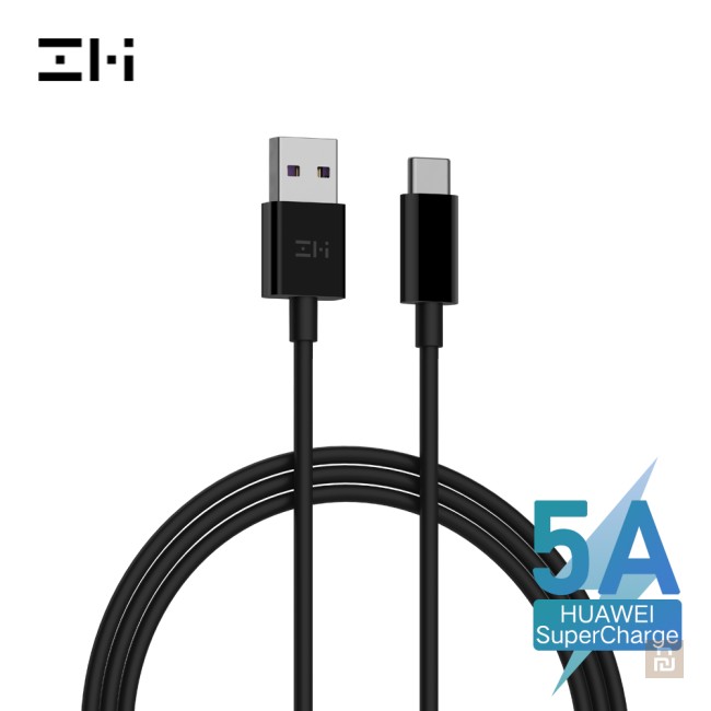 Кабель передачи данных USB-A/USB-C ZMI (AL705) 1м, 5A