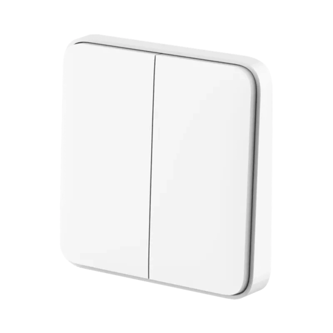 Выключатель настенный Xiaomi Mijia Smart Wall Switch (DHKG0xZM), BLE Mesh, 200Вт, IP30
