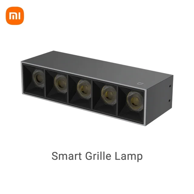 Светильник трековый Xiaomi Smart Grille Light (MJGSD01YL), BLE, 5х2.4Вт/350Лм, 2700-6000K