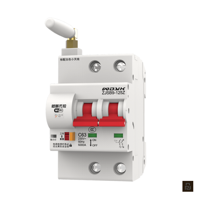 Автомат умный WOYK (JZSB9-125Z), 10-125A, WI-FI, Mi Home