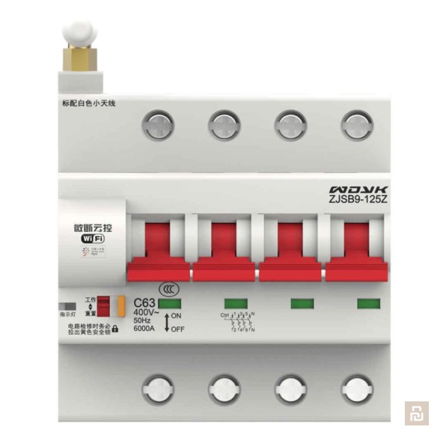 Автомат умный WOYK (JZSB9-125Z), 10-125A, WI-FI, Mi Home