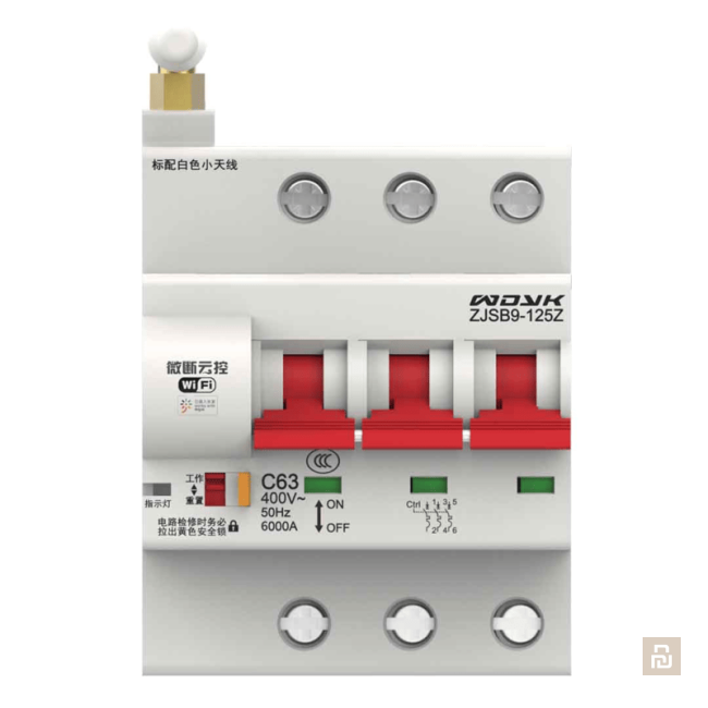 Автомат умный WOYK (JZSB9-125Z), 10-125A, WI-FI, Mi Home