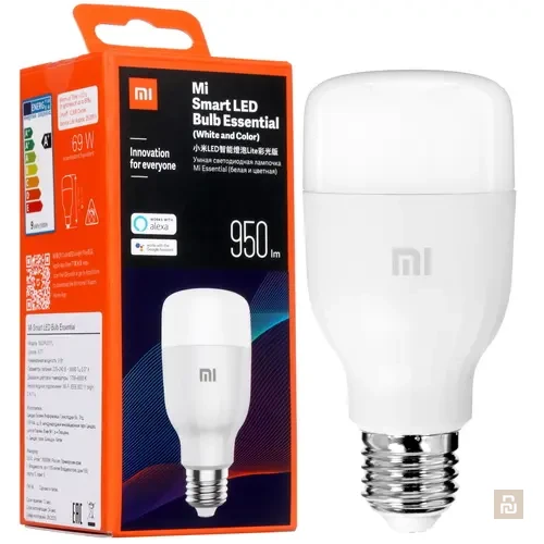 Лампа Xiaomi (MJDPL01Y), 9Вт/950Лм, WIFI, RGB/1700-6500K