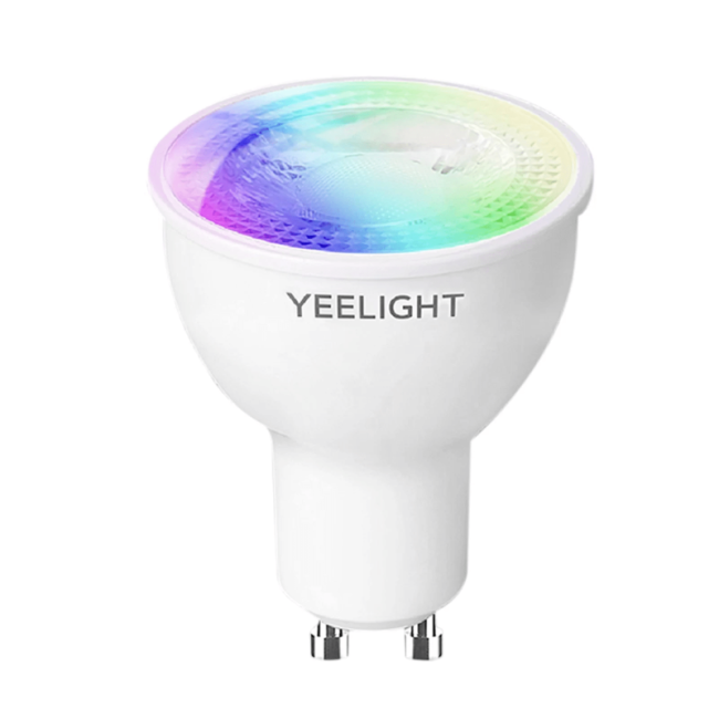 Лампа LED GU10 Yeelight Smart LED Bulb W1 (YLDP004-A), Wi-Fi, 4.5Вт/350Лм, RGB/2700-6500К