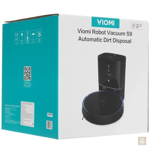 Пылесос-робот с базой самоочистки Viomi S9 (V-RVCLMD28A), 2700Па/5200мАч Пылесос-робот с базой самоочистки Viomi S9 (V-RVCLMD28A), 2700Па/5200мАч