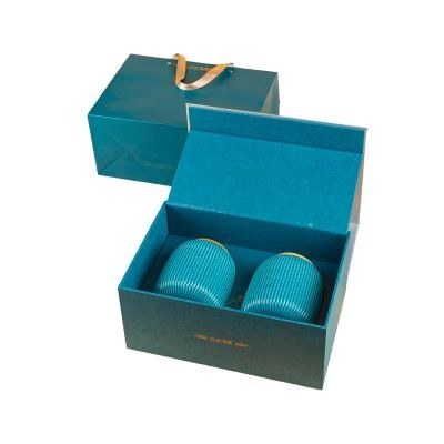 Подарочный набор чая Wenxiang Double Porcelain Jar Dahongpao Gift Box, 250г