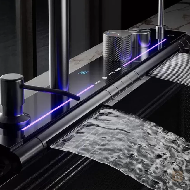 Мойка многофункциональная 2024, 3/4/5мм, краны латунь, оригинал Мойка многофункциональная 2024, 3/4/5мм, краны латунь, оригинал