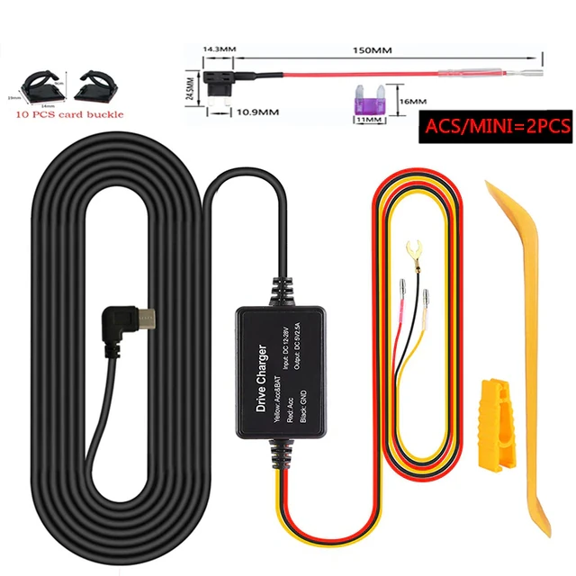 Парковочный кабель для регистратора 70mai Hardwire Kit (UP04), для M500/X200