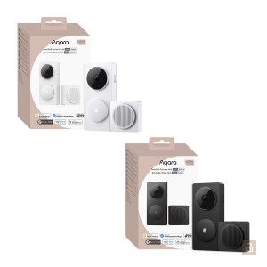 Дверной звонок Aqara Smart Door Bell G410 (CH-C09D), 4Мп/1920p, хаб Thread/Matter/Zigbee/WIFI6