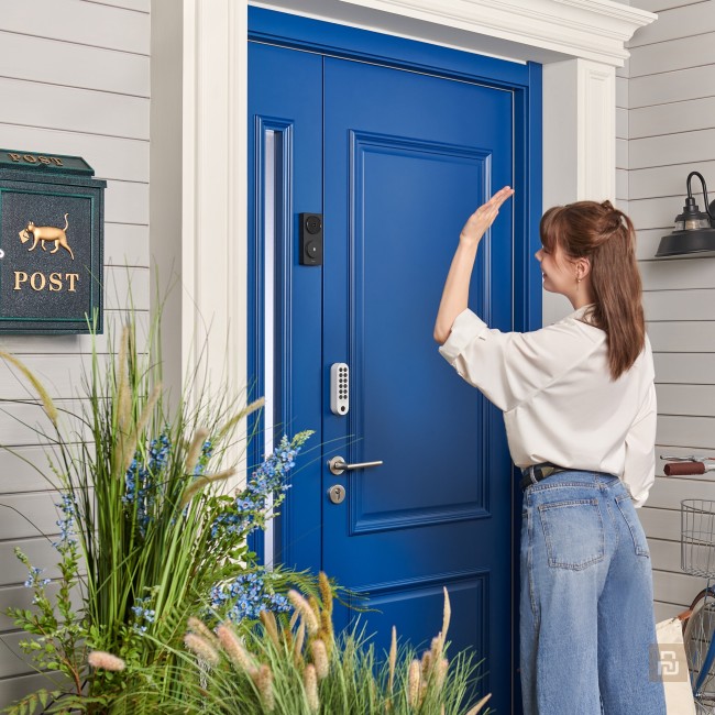 Дверной звонок Aqara Smart Door Bell G410 (CH-C09D), 4Мп/1920p, хаб Thread/Matter/Zigbee/WIFI6