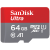 Карта памяти MicroSD SanDisk Ultra SDXC, 64Гб, UHS-I