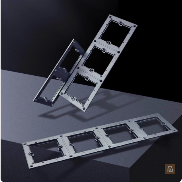 Рамка для выключателей Aqara (LPBK05LM), для E1/H1/S1