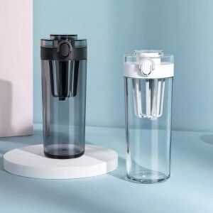 Бутылка-шейкер спортивная Xiaomi Mijia Tritan Water Cup, 600мл, тритан
