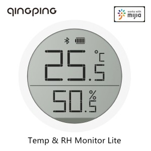 Датчик температуры и влажности Qingping Temp &amp; RH Monitor Lite (CGDK2), BLE 5.0, LCD, CR2430