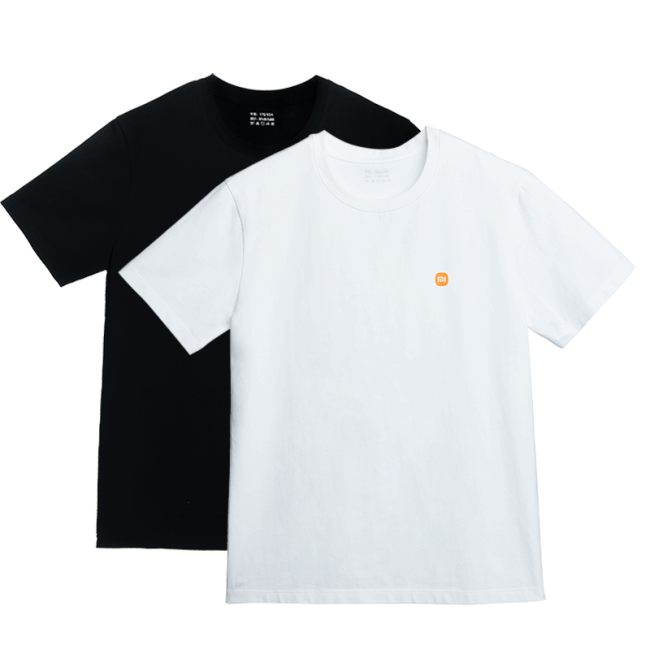 Футболка Xiaomi (DTTXME06MS), 65% хлопок, гидрофобная, водоотталкивающая