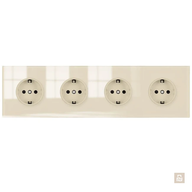 Розетки VISWE, стекло