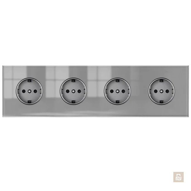 Розетки VISWE, стекло