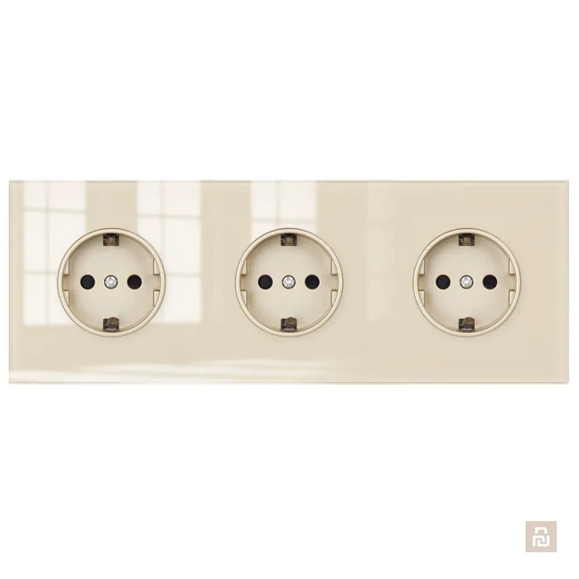 Розетки VISWE, стекло