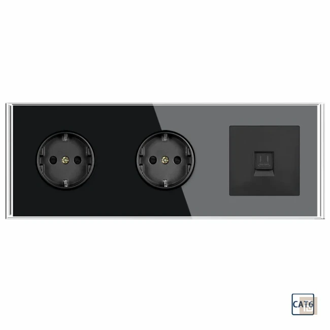 Розетки VISWE, стекло