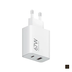 Блок питания Xiaomi 67W GaN Dual Port Charger 1A1C (MDY-18-EB), 67Вт, USB-A/USB-C