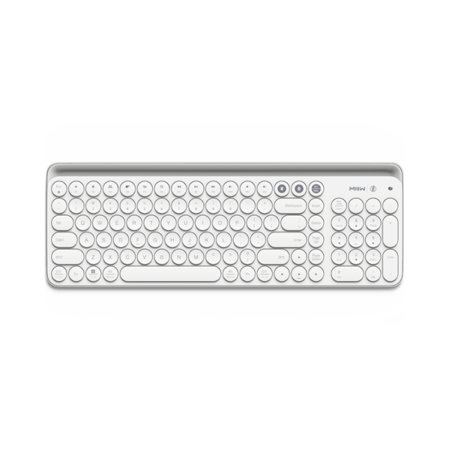 Клавиатура MIIIW Dual-Mode Keyboard MWBK01, BL4.0/RF 2.4Ггц, Win10/macOs/Android/iOs
