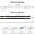 Лента адресная COB WS2811 COXO S5000-420-DRGB-V24-NWP-W10-P10B-A35-3M, 24В, 420led, 10Вт/м, IP20, 1м