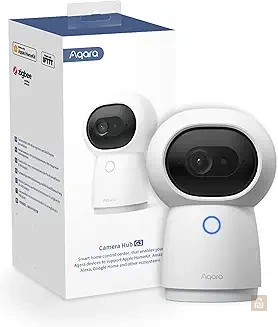 IP камера хаб Aqara Smart Camera G3 (CH-H03), ZigBee 3.0, 3Мп/1296p, ИК-порт, жесты