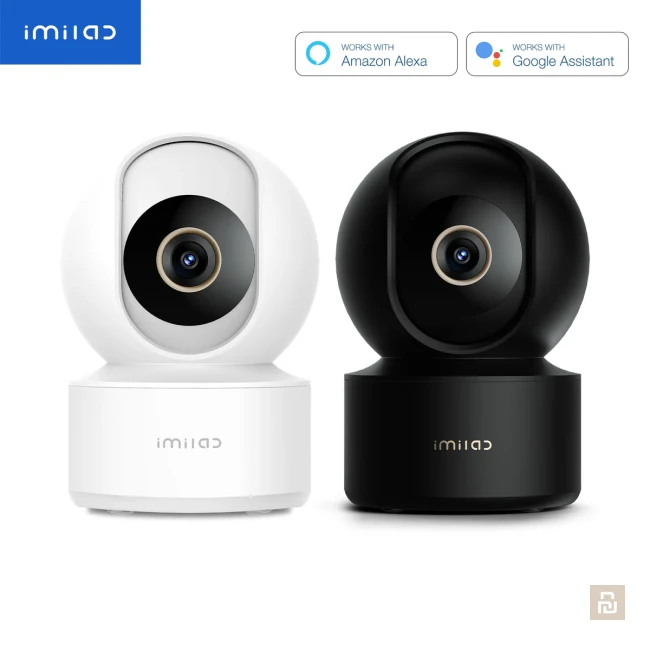 IP камера поворотная iMiLAB С22 (CMSXJ60A), 5Мп/3K/1620p, WIFI 6, F2.0, до 256Гб