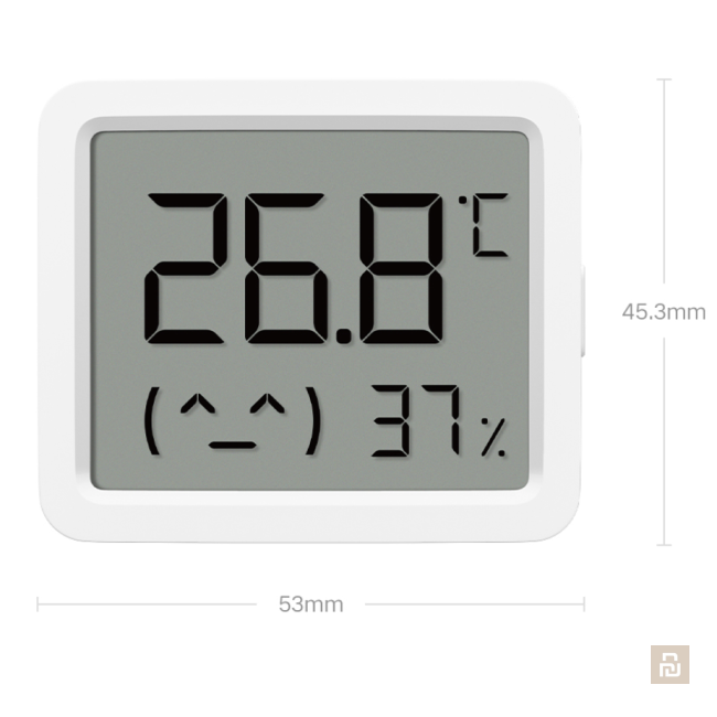 Датчик температуры и влажности Xiaomi Smart Temperature and Humidity Monitor 3 Mini (MJWSD06MMC), BLE 5.0, CR2450