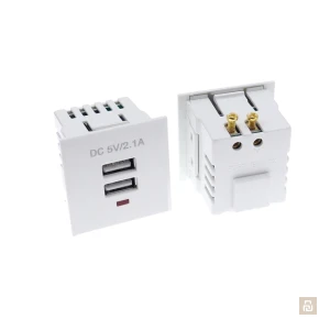 Розетка KYMISON (DL5210-USB) 2USB, 2.1A