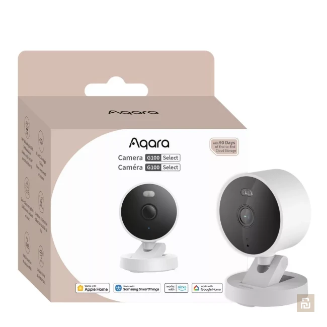 Камера наружного наблюдения Aqara Smart Camera G100 (CH-C08E), 3Мп/1296p, f/1.8, до 512Гб, WI-FI 6/RTSP Камера наружного наблюдения Aqara Smart Camera G100 (CH-C08E), 3Мп/1296p, f/1.8, до 512Гб, WI-FI 6/RTSP